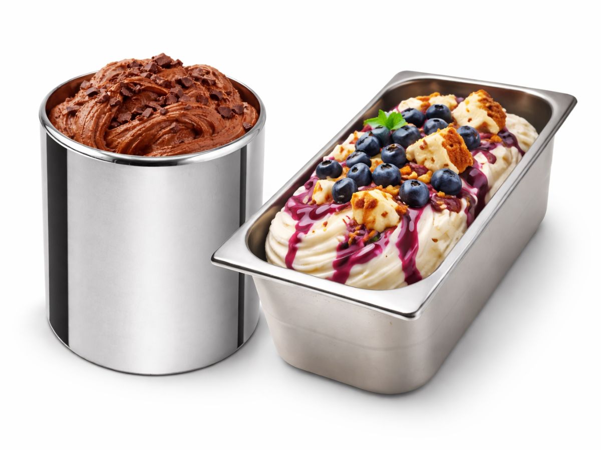 Differenza tra carapina e vaschetta gelato nei banchi gelato