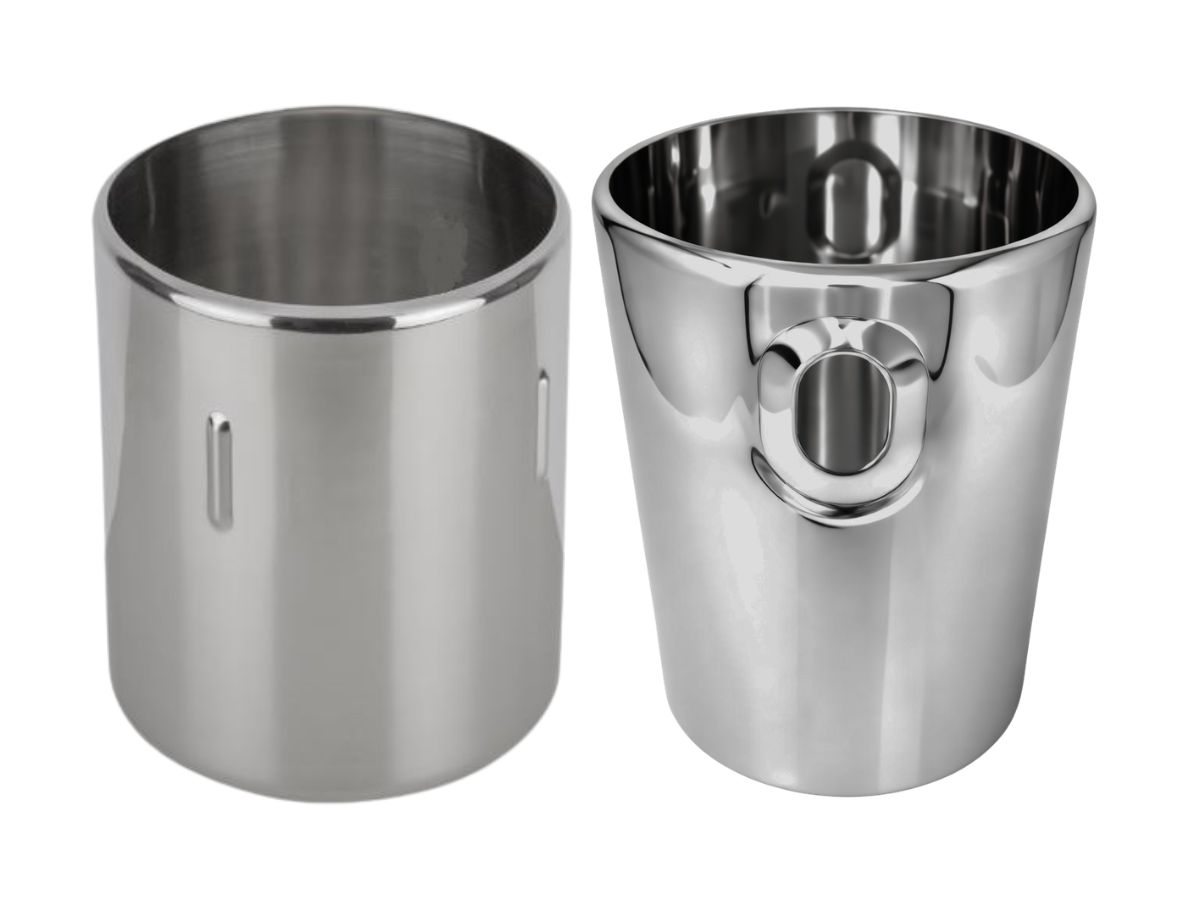 Modelli diversi di carapine antirotazione per banchi gelato a pozzetto