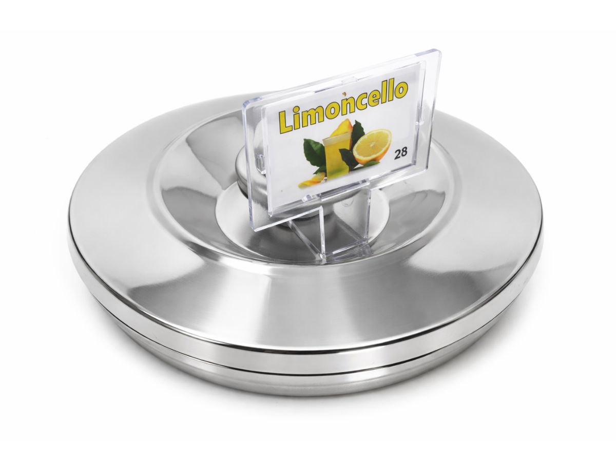 Targhetta segnagusto in plastica per banco a pozzetto